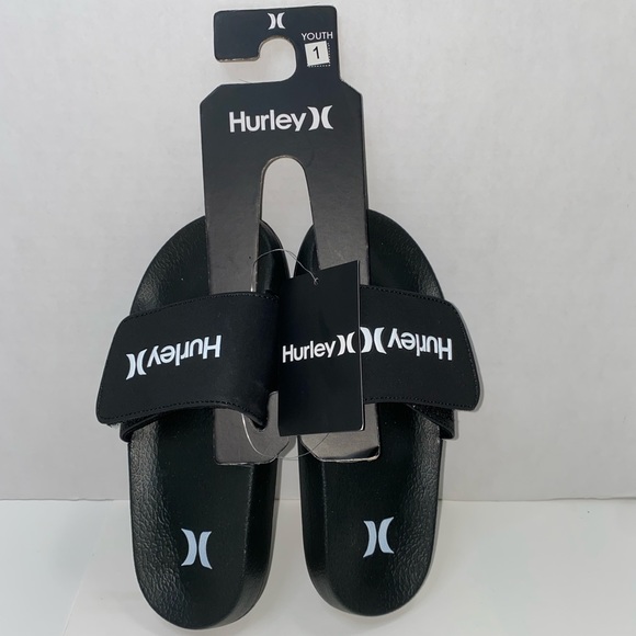 Hurley Shoes Nwt Hurley Slides For Youth New Poshmark
